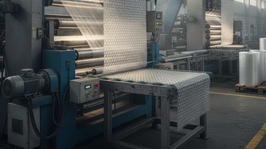 آشنایی با فرآیند تولید نایلون حبابدار